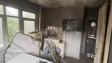 Dörtyol'da Ev Yangını: 1 Kişi Dumandan Etkilendi