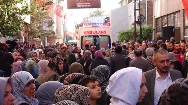 Düşen uçakta şehit olan 2 askerin cenazesi Bursa'ya getirildi (3)