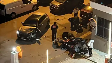 Samsun'da Motosiklet Kazası: Sürücü Yaralandı