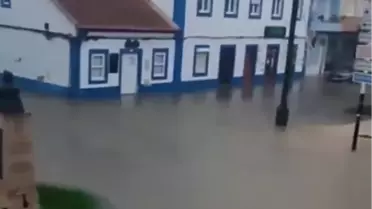 Portekiz'de Sel Felaketi: 2 Ölü, 13 Bin Elektriksiz