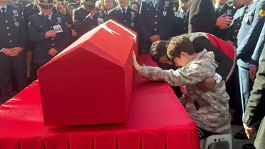 GÜRCİSTAN-Azerbaycan sınırında şehit olan asker son yolculuğuna uğurlandı