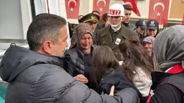 Şehit Astsubay Kıdemli Başçavuş Özcan'ın cenazesi memleketi Karabük'te