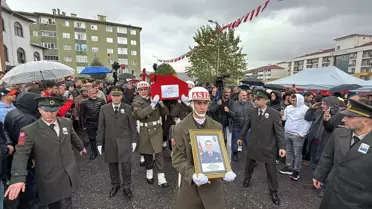 Şehit Hava Uçak Bakım Astsubay Nuri Özcan Toprağa Verildi
