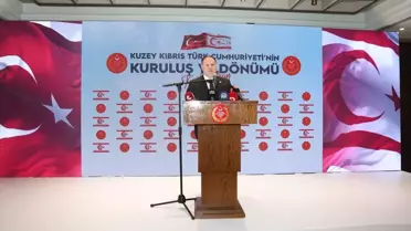 Cumhuriyet Meclisi Başkanı Öztürkler, KKTC Cumhuriyet Bayramı nedeniyle resepsiyon düzenledi