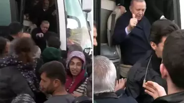 Erdoğan, yanına çağırdığı adama tek bir soru sordu