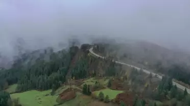 Kastamonu'da Sonbahar ve Sis Güzelliği