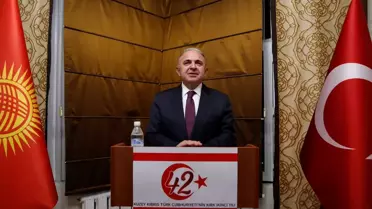 Kırgızistan'da KKTC'nin 42. kuruluş yıl dönümü kutlandı