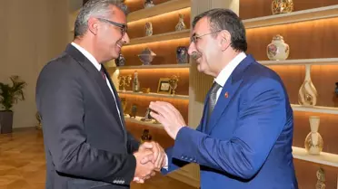 Erhürman ve Yılmaz'dan Cumhuriyet Bayramı Ziyareti