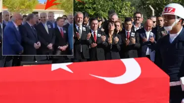 Şehit cenazesinde skandal: Görüntüye büyük tepki var
