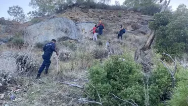 Kemer'de Mahsur Kalan Kişi Kurtarıldı