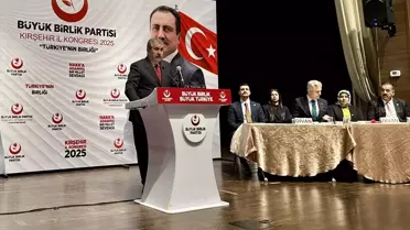 BBP Genel Başkanı Destici, partisinin Kırşehir İl Kongresi'nde konuştu Açıklaması