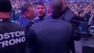 Dillon Danis ile Islam Makhachev'in takım arkadaşları birbirine girdi