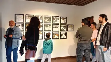 Sevcan Saribaş'ın 'Güney' Sergisi Açıldı