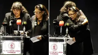 Muazzez Abacı'nın torunu törende gözyaşlarına boğuldu: Onun sayesinde Atatürk'ü çok sevdim