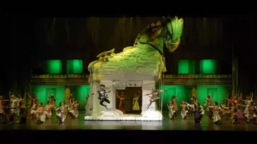 Troya Gösterisi AKM'de Sahnelendi