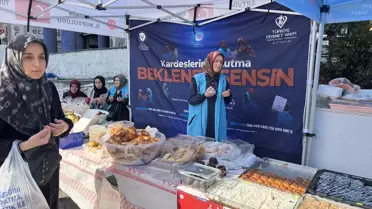 Gazze İçin Hayır Çarşısı Artvin'de Açıldı