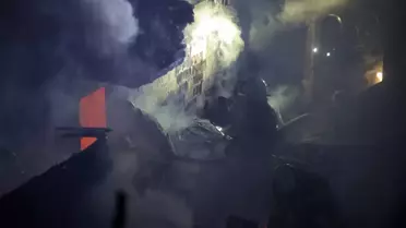 Bursa'da Yangın, 80 Yaşındaki Adam Kayıp