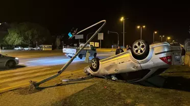 Çubuk'ta Trafik Kazası: Bir Yaralı