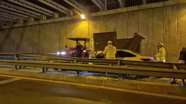 Aydın'da Traktörle Otomobil Çarpıştı