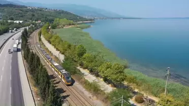 Gaziantep'e Yerli Banliyö Treni Teslimi