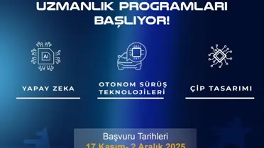 Milli Teknoloji Uzmanlık Programları Başladı