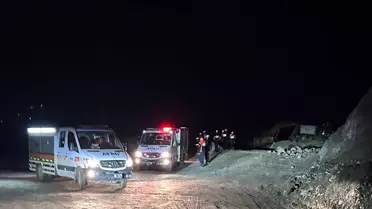 Divriği'de Demir Madeni Ocağında Göçük