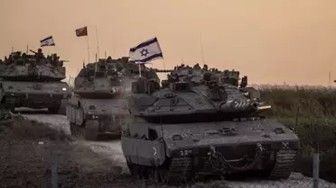 Tanklar ilerledi! İsrail ordusu Suriye'ye girdi