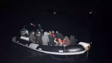 Fethiye Açıklarında 31 Düzensiz Göçmen Kurtarıldı