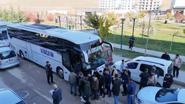 'Terörsüz Türkiye' sürecine destek veren 102 genç Ankara'ya uğurlandı
