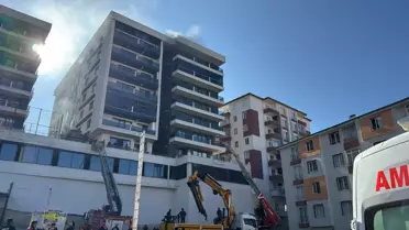 Van'da Otopark Yangını: 29 Yaralı