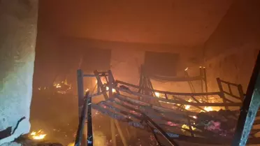 Posof'ta Yangın: İki İşçi Yaralandı