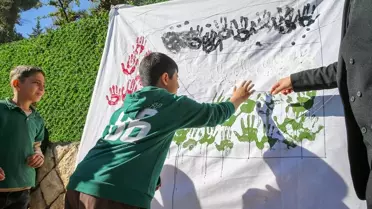 Eğil'den Filistin'e Destek Etkinliği