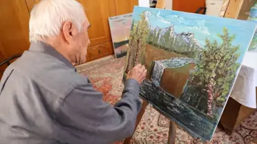 Emekli Pilotun Resim Tutkusu