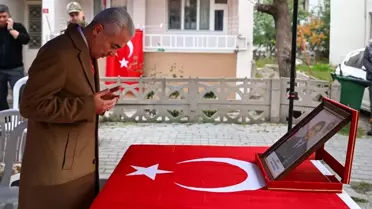 Kırklareli Valisi Turan, şehit Berkay Karaca'nın ailesini ziyaret etti