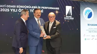 Kocaeli Sanayi Odası 18. Sektörel Performans ödülleri sahiplerini buldu