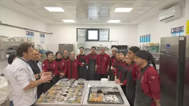 TOGÜ Mutfak Eğitimi ile Örnek Model Oluyor