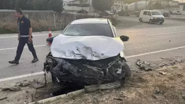 Uşak'ta Trafik Kazası: 1 Ölü, 1 Yaralı