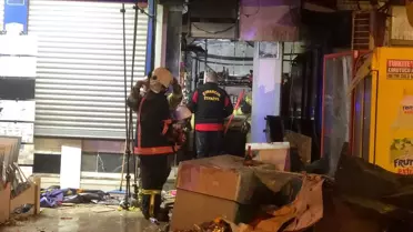 Benzinle Yangın Çıkaran Oğlu ve Annesi Yandı