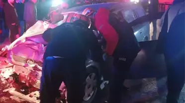 Sinanpaşa'da Trafik Kazası: 1 Ölü, 3 Yaralı