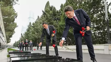 Adalet Bakanı Yılmaz Tunç, Azerbaycan'da Türkiye'nin Bakü Büyükelçiliği'ni Ziyaret Etti