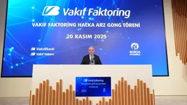 Vakıf Faktoring Borsa İstanbul'da İşlem Görmeye Başladı