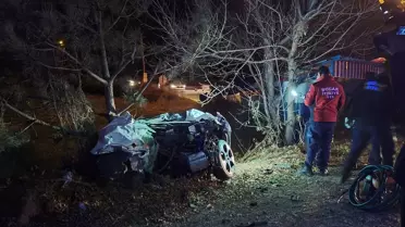 Bucak'ta Kaza: 1 Ölü, 1 Yaralı