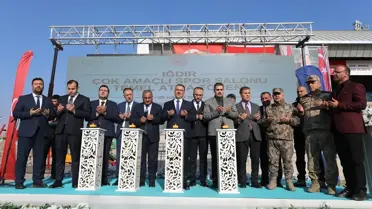 Iğdır'da Çok Amaçlı Spor Salonu Temeli Atıldı