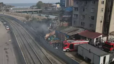 Samsun'da Depo Yangını Kontrol Altına Alındı