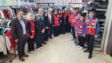 Kızılay’dan İhtiyaç Sahibi Çocuklara Kışlık Yardım