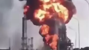 Venezuelada Petrol Tesisinde Patlama