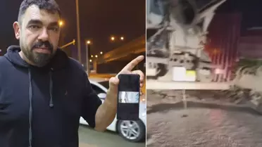 Vatandaşın tepki gösterdiği şoförün sözleri çıldırttı: Benim firmam zengin, cezamızı öderiz