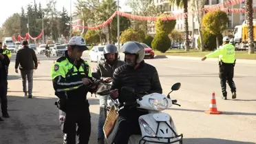 Adıyaman'da Motosiklet Denetimi