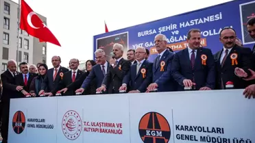 Bakan Uraloğlu, Şehir Hastanesi ve YHT Garı bağlantı yolları temel atma töreninde konuştu Açıklaması