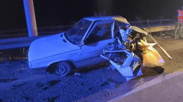 Bilecik'te Çekici Otomobile Çarptı: 1 Yaralı